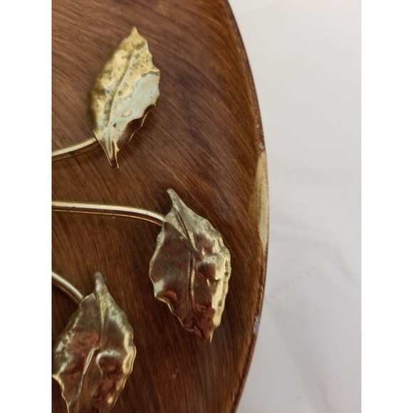 Vintage Gorgeous shabby chic United Metal Goods Electric Wall Clock Made in USA - Picture 4 of 7